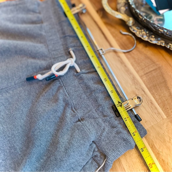 COTOPAXI | L | Grey Thermal Orange Drawstring White Piping Lounge Jogger Pants - Picture 7 of 13